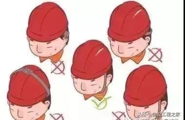工人佩戴安全帽時(shí)不愿意系帽帶，給他看看這個(gè)！